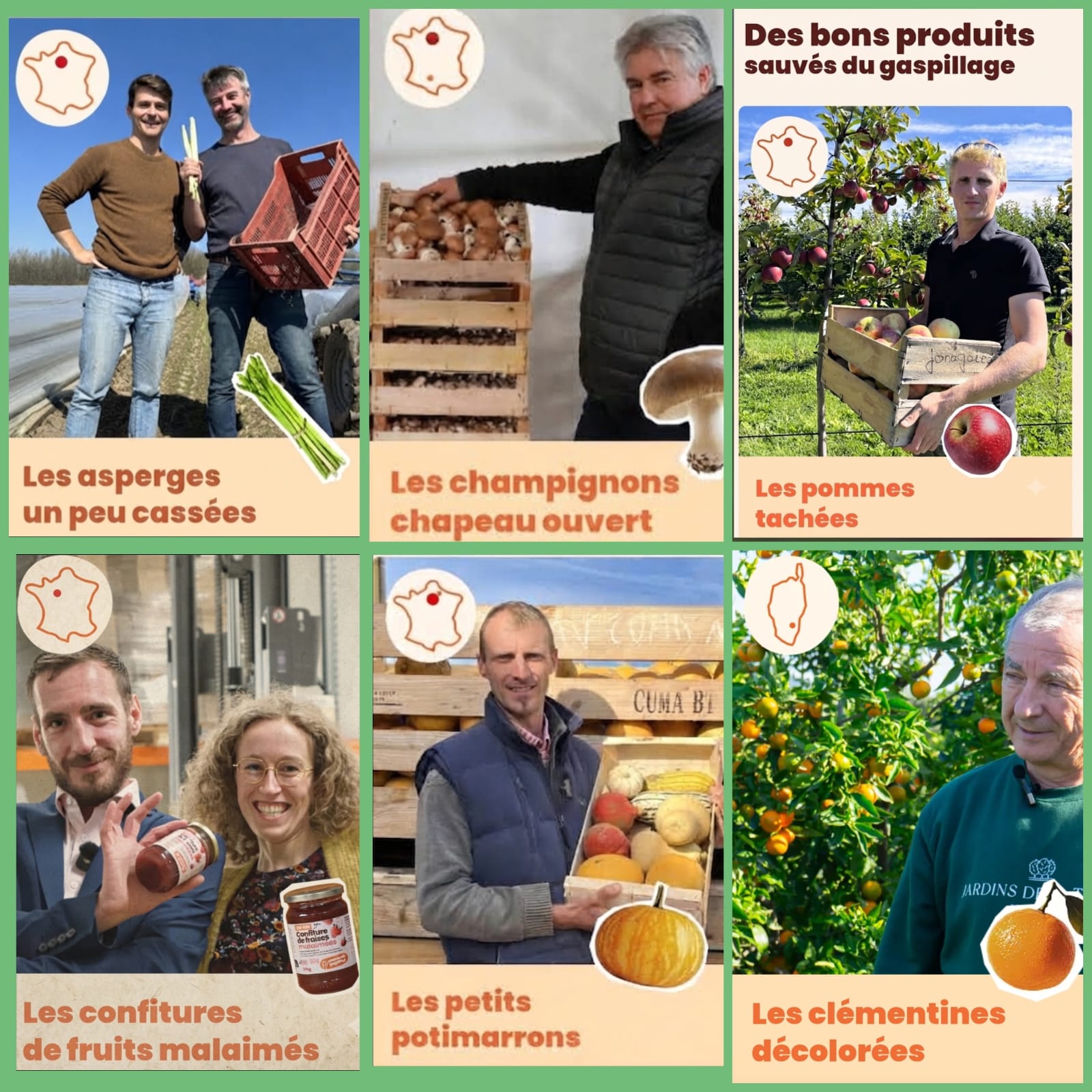 nous partenariat fruits est légumes locale